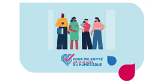 Visuel Pour ma santé je dis oui au numérique