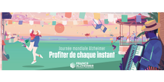 Visuel Alzheimer course Lescar