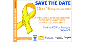 visuel congrés de suicidologie