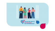 Visuel Pour ma santé je dis oui au numérique